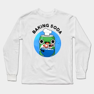 Baking Soda Cute Soda Pop Pun Long Sleeve T-Shirt